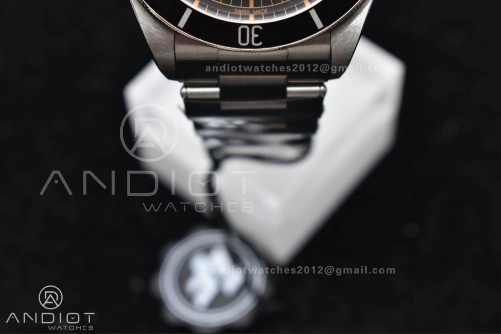 Heritage Black Bay Black Bezel ZF 1:1 Best Edition on SS Bracelet A2824 V5