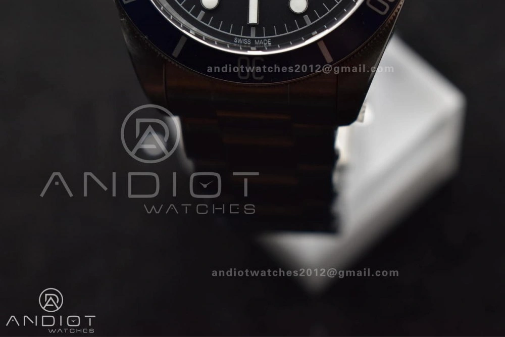 Heritage Black Bay Blue Bezel ZF 1:1 Best Edition on SS Bracelet A2824 V5