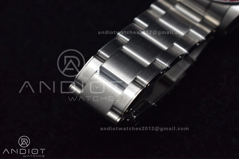 Heritage Black Bay Red Bezel ZF 1:1 Best Edition on SS Bracelet A2824