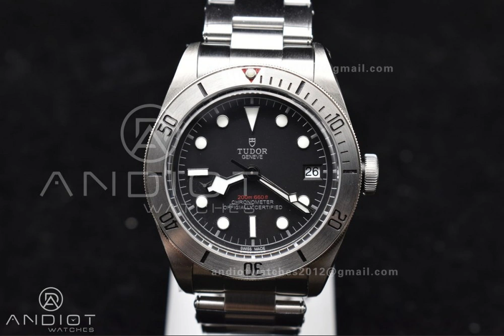 Heritage Black Bay Steel ZF 1:1 Best Edition on SS Bracelet A2824 V5