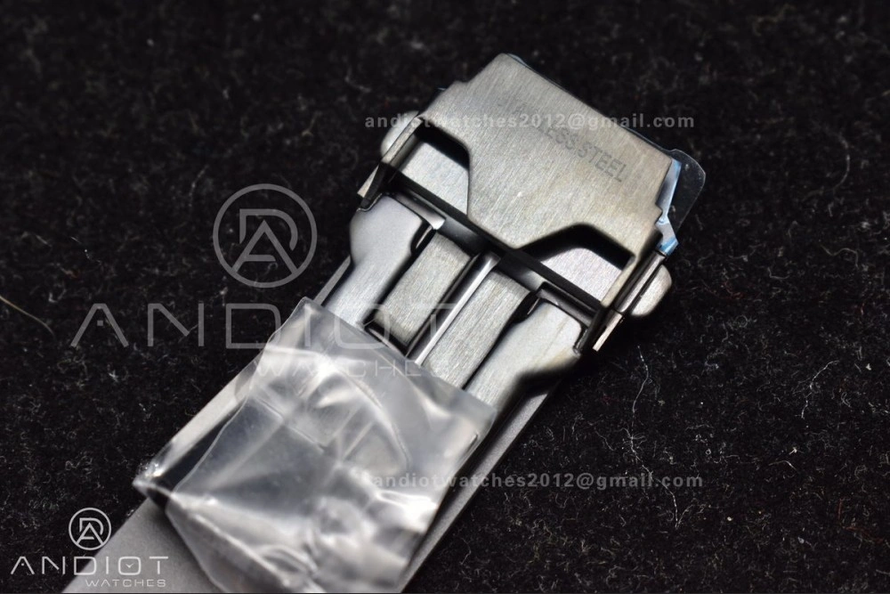 Hublot Big Bang Unico RG ZF 1:1 Best Edition Blue Skeleton Dial on Blue Rubber Strap A1280