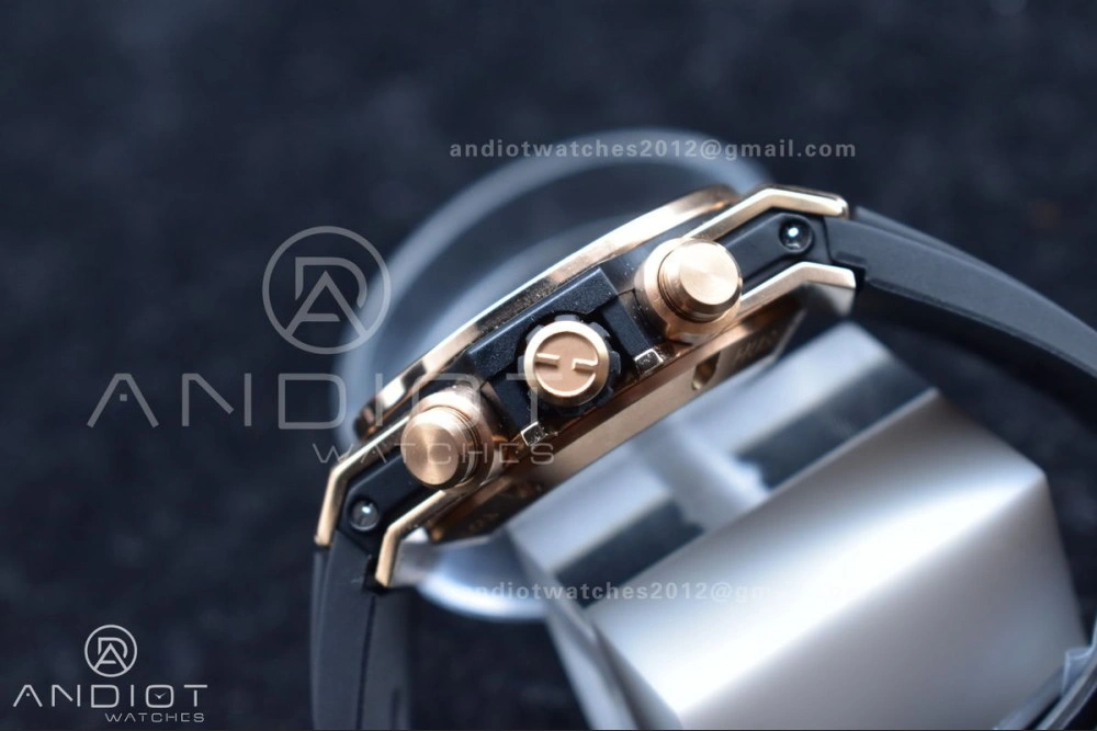 Hublot Big Bang Unico RG ZF 1:1 Best Edition Skeleton Dial on Black Rubber Strap A1280