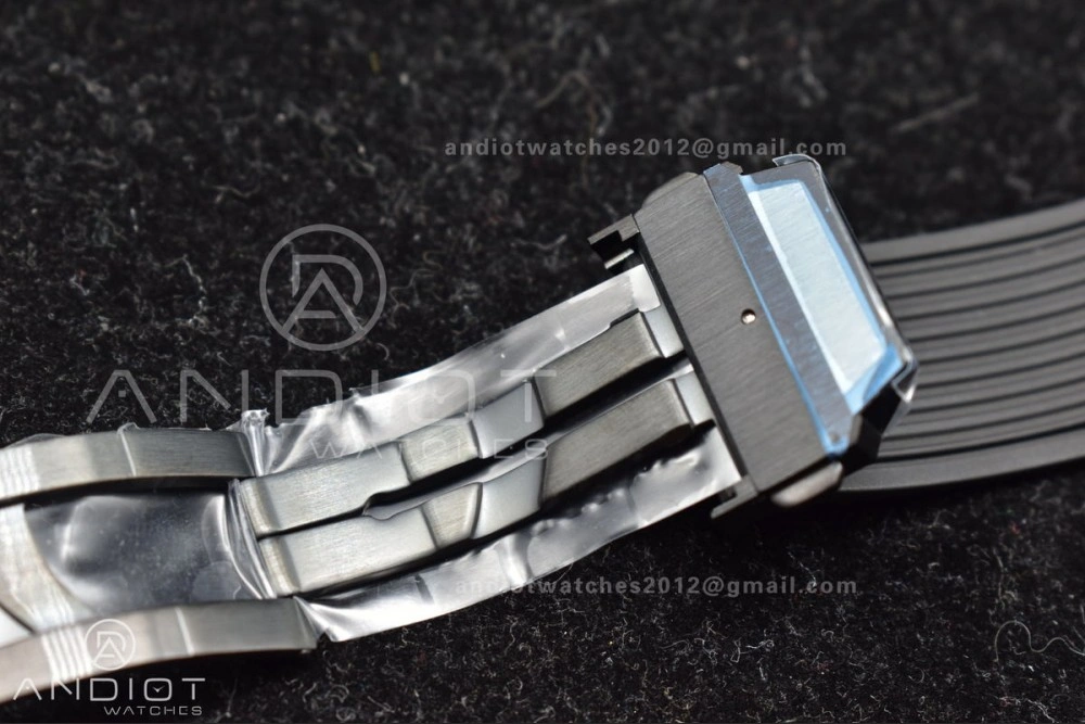 Hublot Big Bang Unico RG ZF 1:1 Best Edition Skeleton Dial on Black Rubber Strap A1280