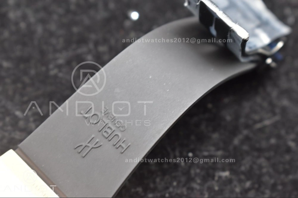 Hublot Big Bang Unico RG ZF 1:1 Best Edition Skeleton Dial on Black Rubber Strap A1280