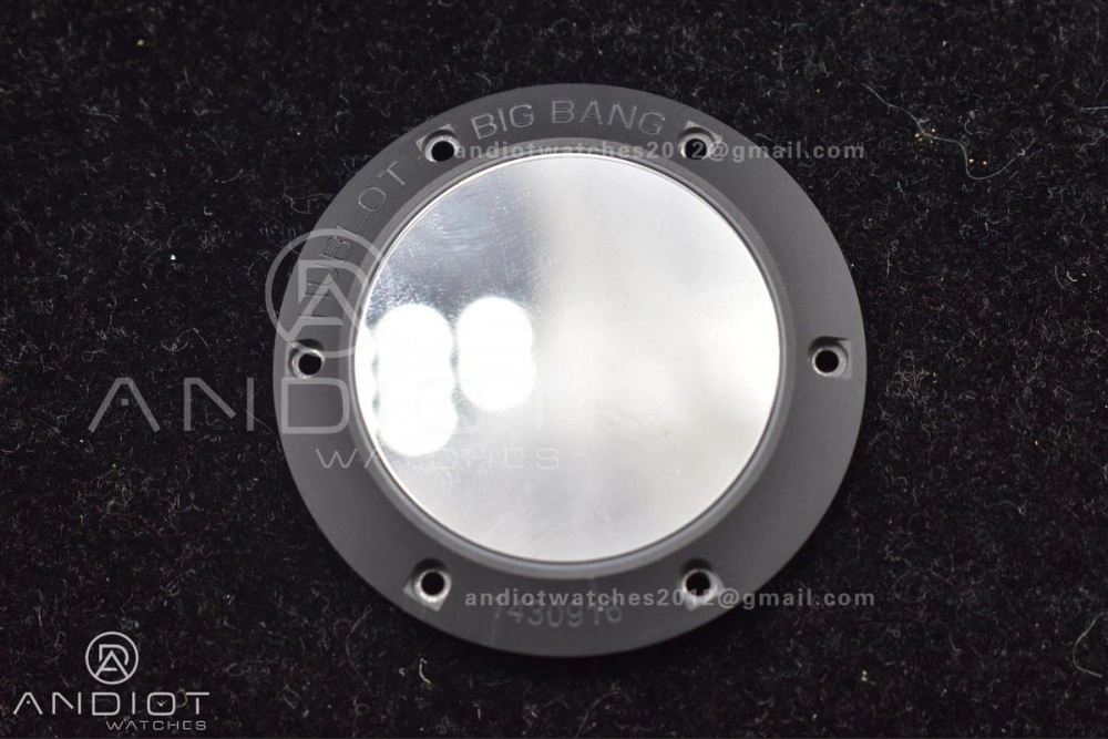 Hublot Big Bang Unico Titanium ZF 1:1 Best Edition Black Skeleton Dial On Black Rubber Strap A1280