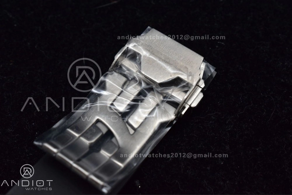 Hublot Big Bang Unico Titanium ZF 1:1 Best Edition Blue Skeleton Dial on Blue Rubber Strap A1280