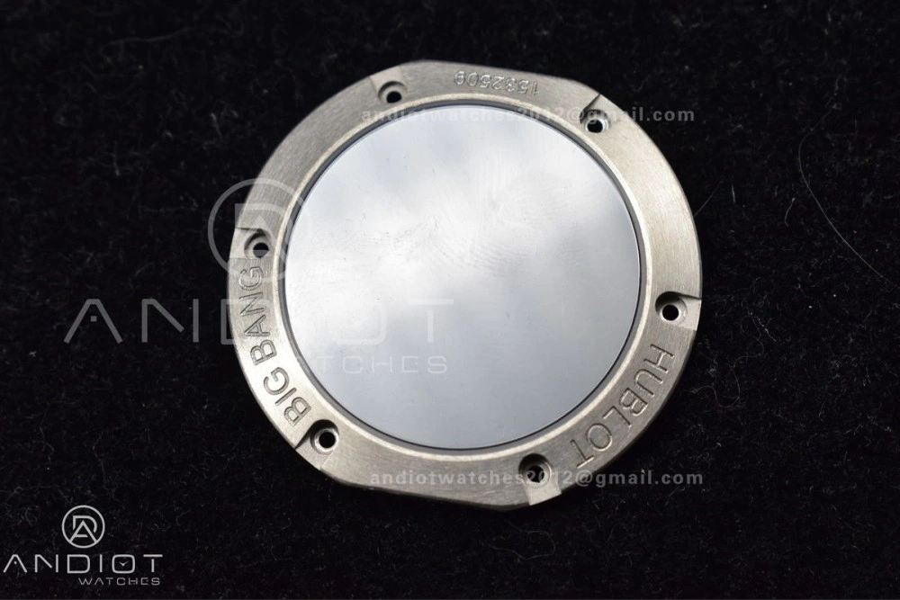 Hublot Big Bang Unico Titanium ZF 1:1 Best Edition Blue Skeleton Dial on Blue Rubber Strap A1280