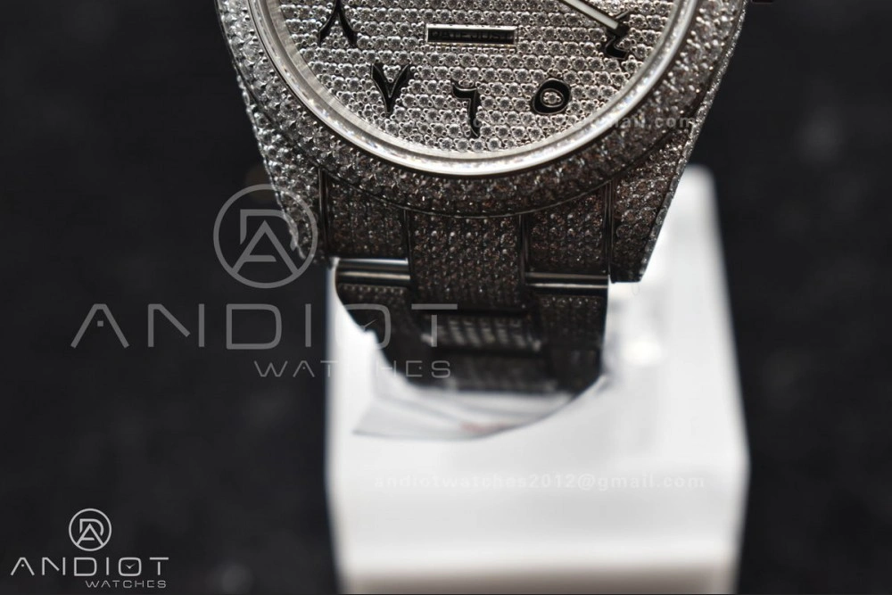 JDF 41mm Best Version Diamond DateJust Arabic Markers with Numerical Date Wheel