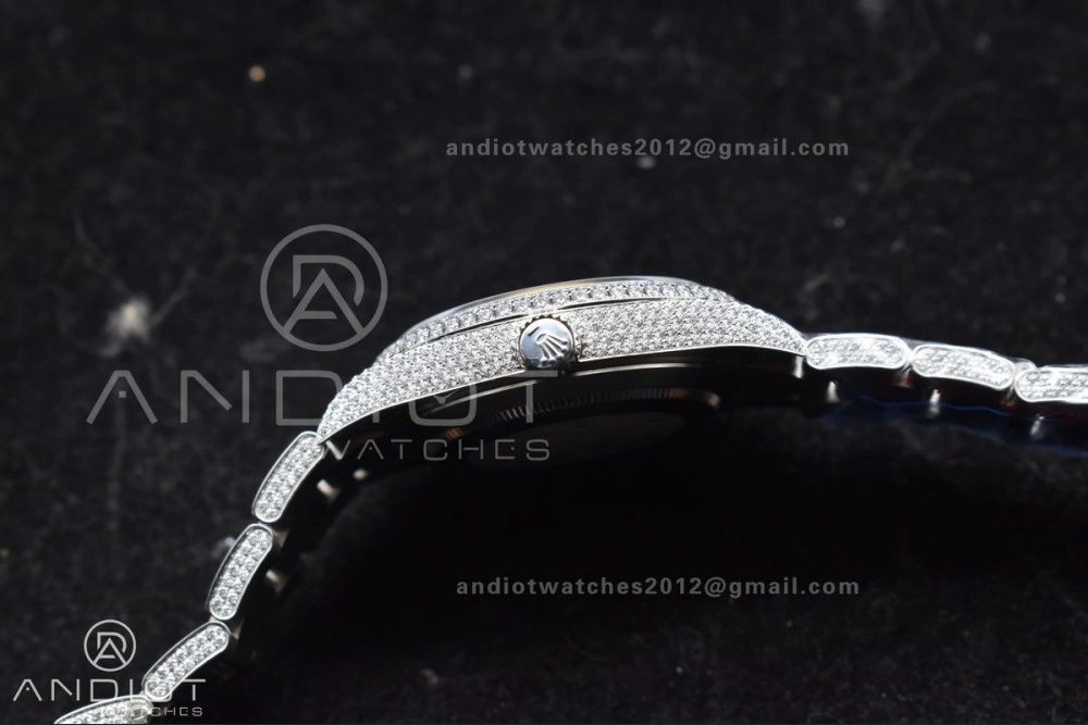 JDF 41mm Best Version Diamond DateJust Arabic Markers with Numerical Date Wheel