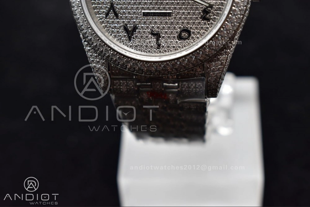 JDF 41mm Best Version Diamond DateJust Arabic Markers
