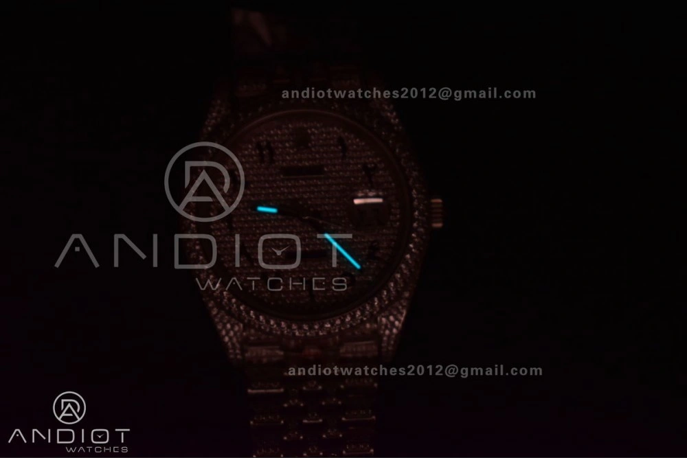 JDF 41mm Best Version Diamond DateJust Arabic Markers