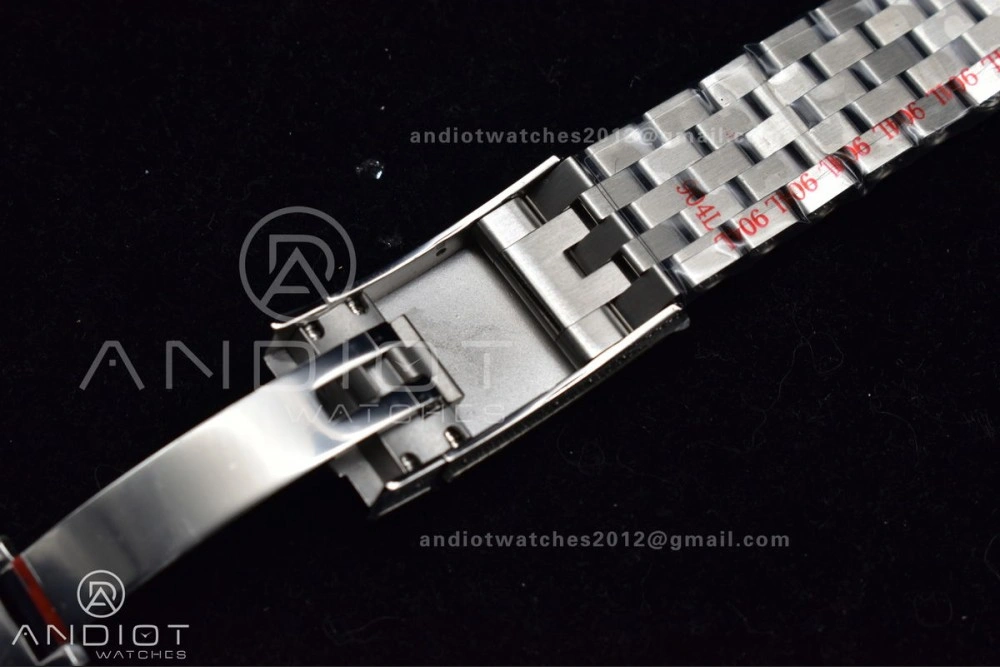 JDF 41mm Best Version Diamond DateJust Blue Stick Markers