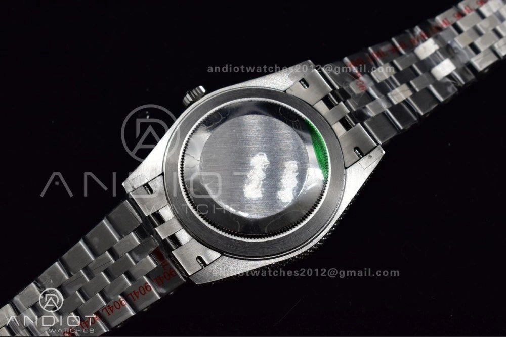 JDF 41mm Best Version Diamond DateJust Blue Stick Markers