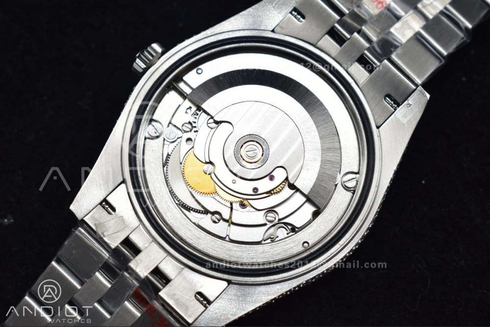 JDF 41mm Best Version Diamond DateJust White Stick Markers