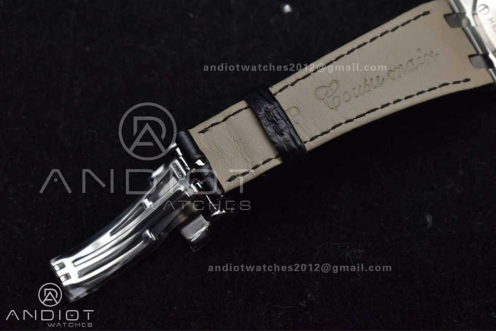 Lady Royal Oak 33mm 67651 SS Diamond Bezel V7F 1:1 Black Textured Dial On Stainless Strap Ronda Quartz