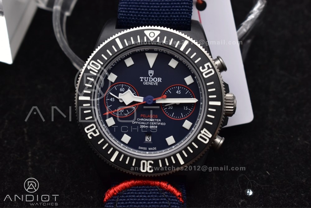 M+ Factory 1:1 Best Edition Red Bull Racing Tudor Pelagos FXD Black Titanium DD7750