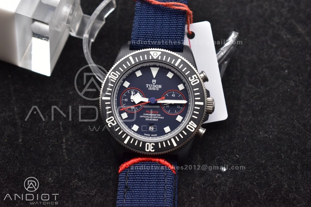 M+ Factory 1:1 Best Edition Red Bull Racing Tudor Pelagos FXD Black Titanium DD7750