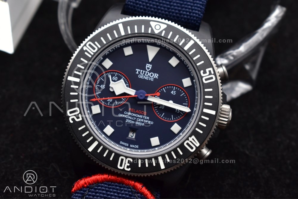 M+ Factory 1:1 Best Edition Red Bull Racing Tudor Pelagos FXD Black Titanium DD7750