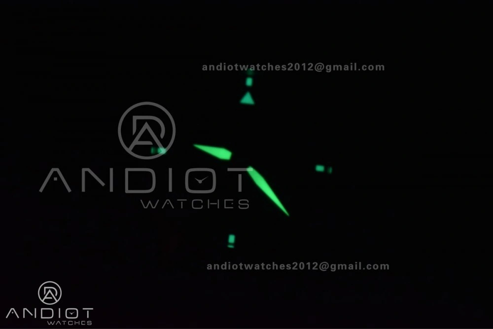 Mark XVIII IW327006 Titanium V7F 1:1 Best Edition BlueDial on Brown Leather Strap A2892