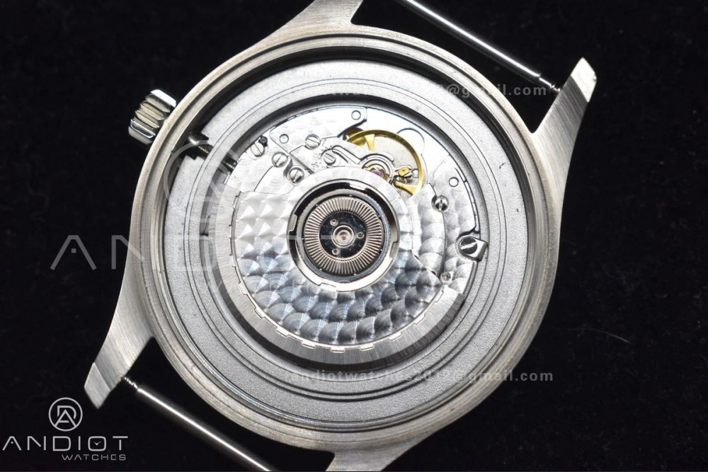 Mark XVIII “TRIBUTE TO MARK XI” IW327007 M+F 1:1 Best Edition Black Dial on Green Nylon Strap A35111