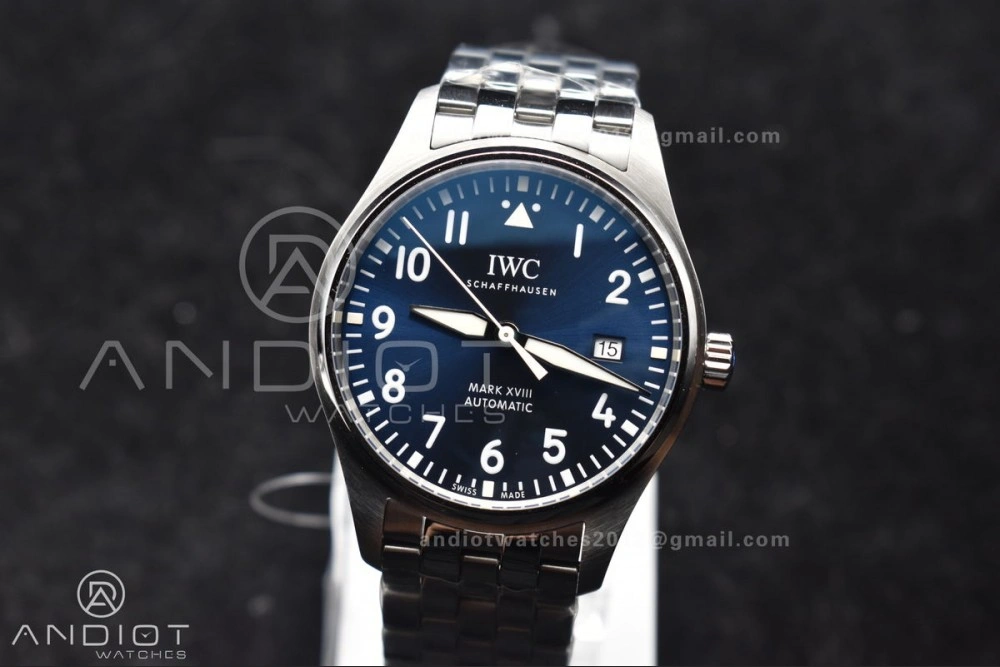 Mark XVIII V7F 1:1 Best Edition Blue Dial on SS Bracelet Asian ETA2892