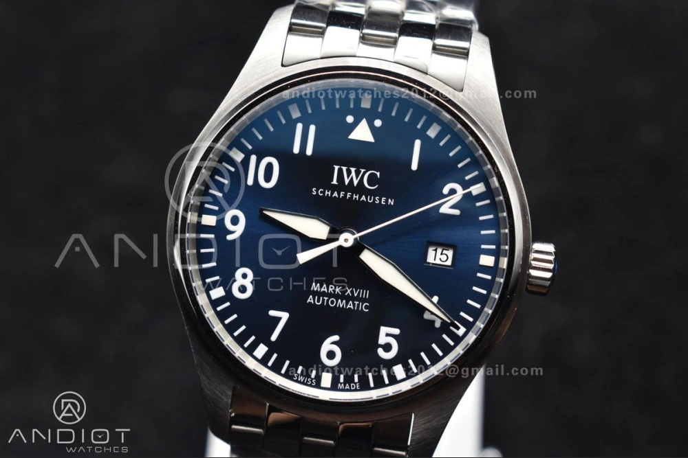 Mark XVIII V7F 1:1 Best Edition Blue Dial on SS Bracelet Asian ETA2892