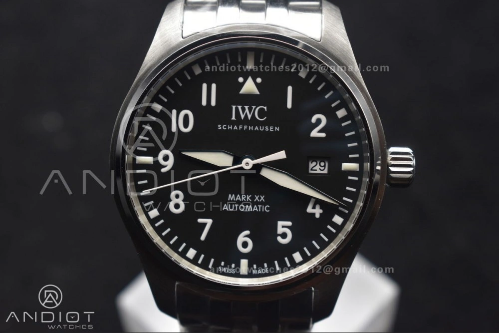 Mark XX V7F 1:1 Best Edition Black Dial on SS Bracelet Asian2892