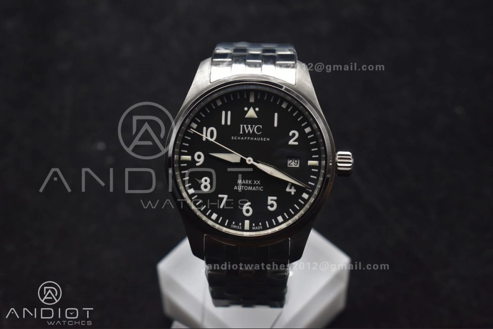 Mark XX V7F 1:1 Best Edition Black Dial on SS Bracelet Asian2892