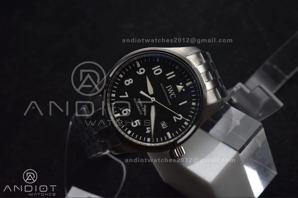 Mark XX V7F 1:1 Best Edition Black Dial on SS Bracelet Asian2892
