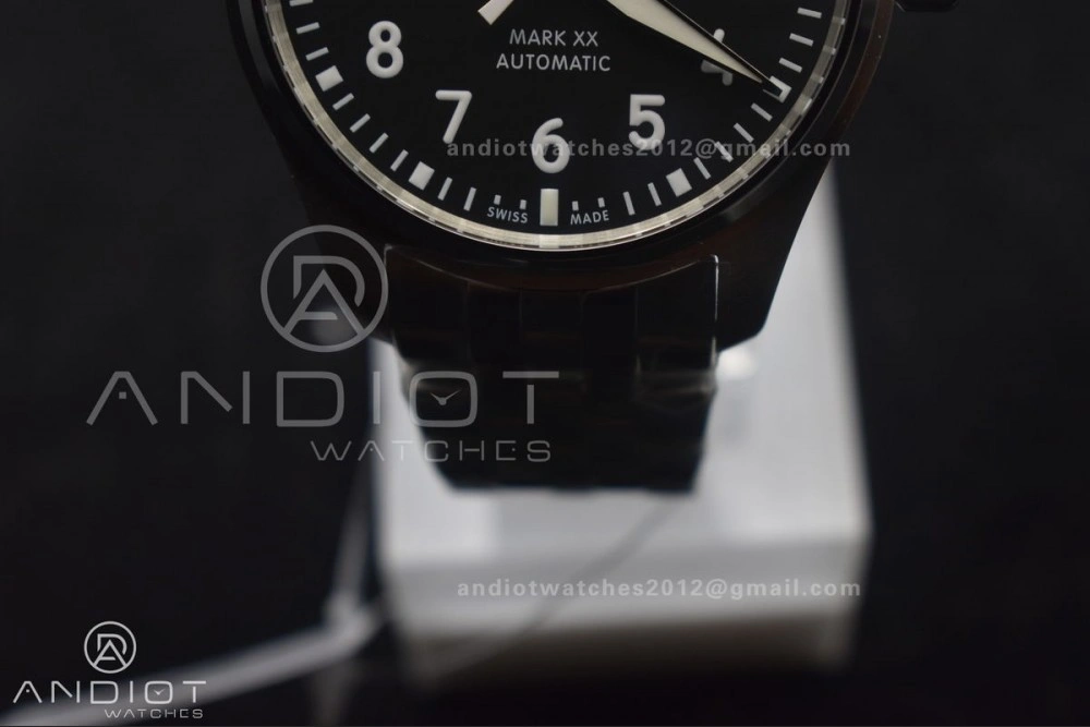 Mark XX V7F 1:1 Best Edition Black Dial on SS Bracelet Asian2892