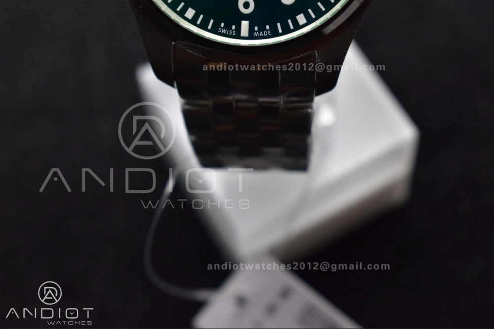 Mark XX V7F 1:1 Best Edition Green Dial on SS Bracelet Asian2892