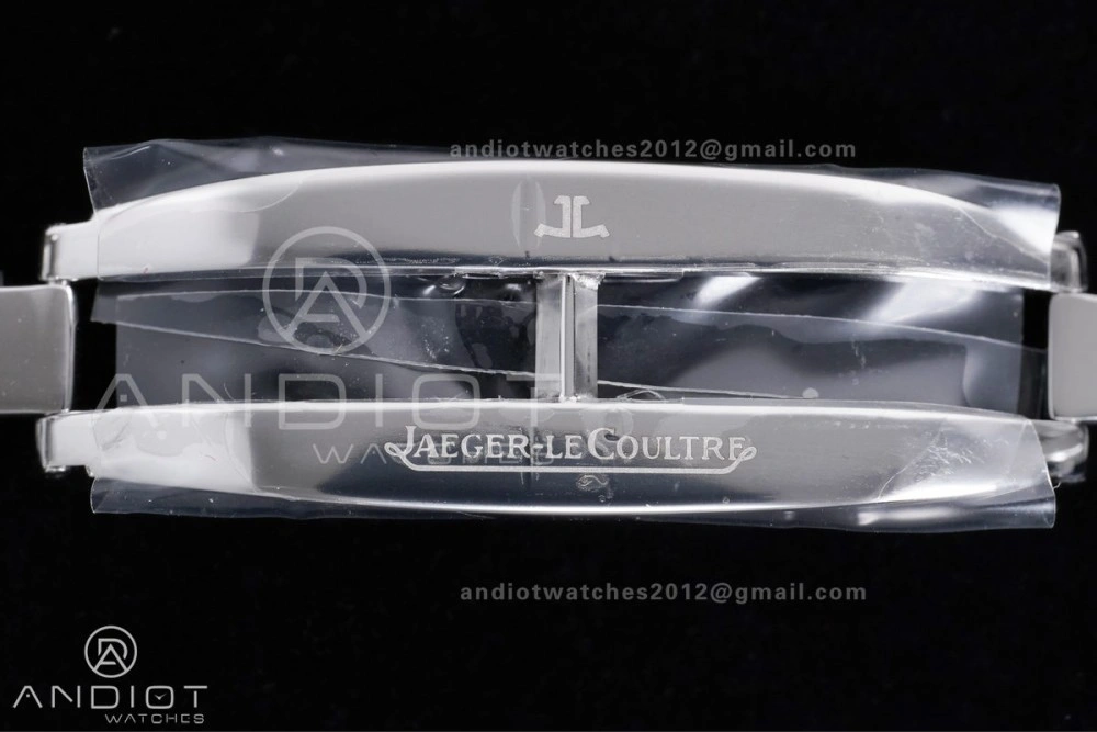 Master Ultra Thin Moon SS APSF 1:1 Best Edition Black Dial on Black Leather Strap SA925 Super Clone