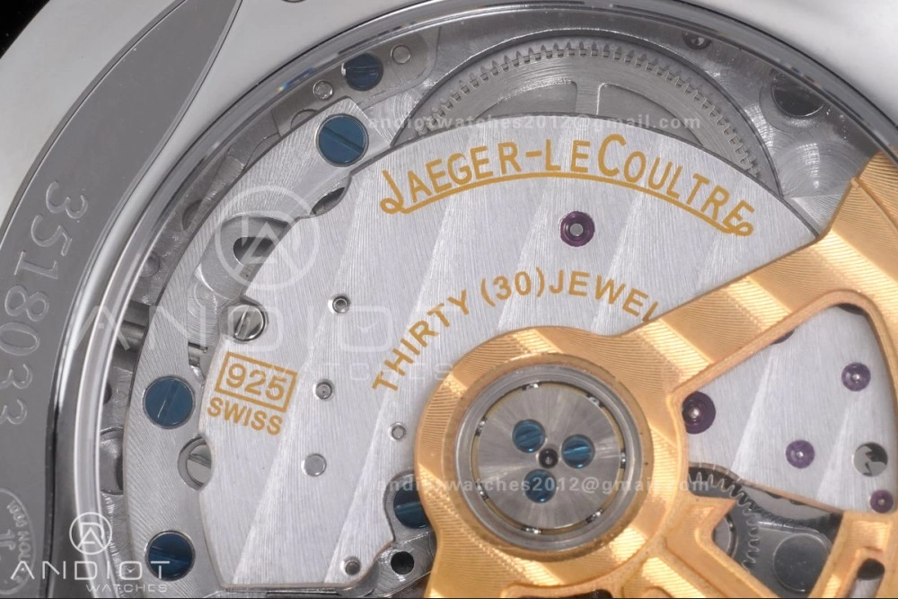 Master Ultra Thin Moon SS APSF 1:1 Best Edition Black Dial on Black Leather Strap SA925 Super Clone