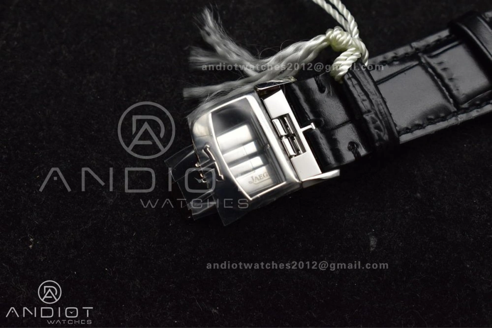 Master Ultra Thin Moon SS APSF 1:1 Best Edition Blue Dial on Black Leather Strap SA925 Super Clone