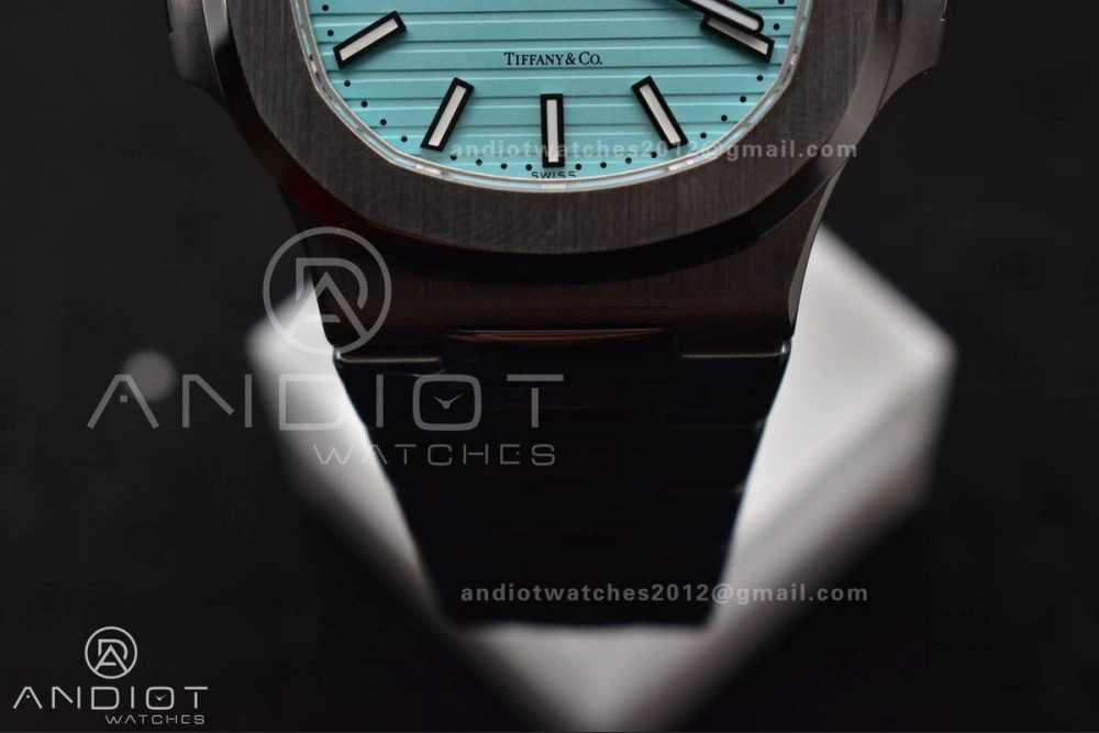 Nautilus 5711 3KF 1:1 Best Edition Tiffany Blue Dial on SS Bracelet A324 Super Clone V2