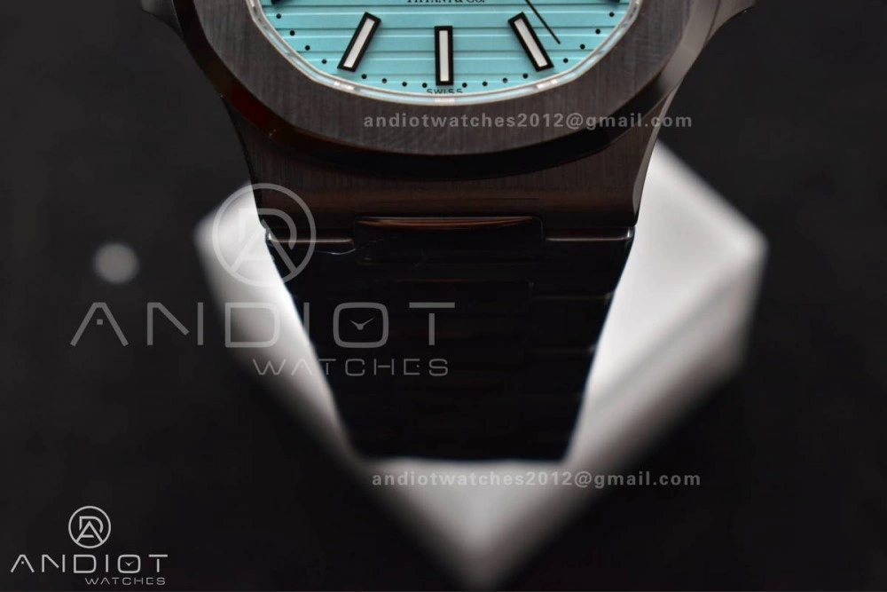 Nautilus 5711 3KF 1:1 Best Edition Tiffany Blue Dial on SS Bracelet A324 Super Clone V2