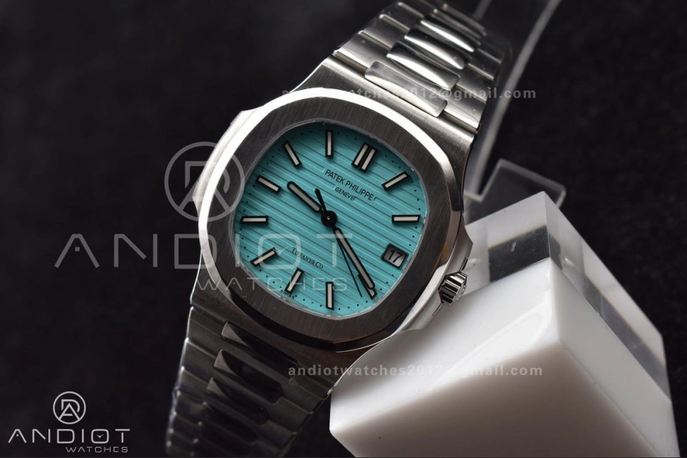 Nautilus 5711 Tiffany GRF 1:1 Best Edition Tiffany Blue Dial on SS Bracelet 324CS