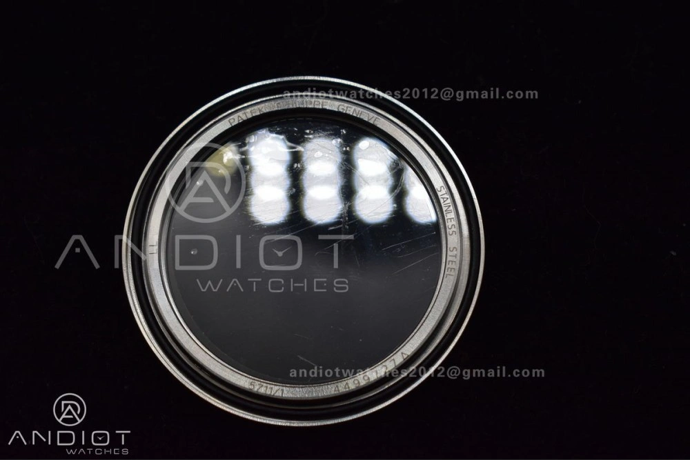 Nautilus 5711 1A 3KF 1:1 Best Edition Green Textured Dial On SS Bracelet A324 Super Clone V2