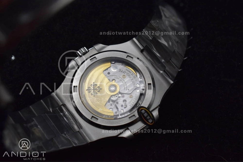 Nautilus 5711 1A 3KF 1:1 Best Edition White Textured Dial on SS Bracelet A324 Super Clone V2