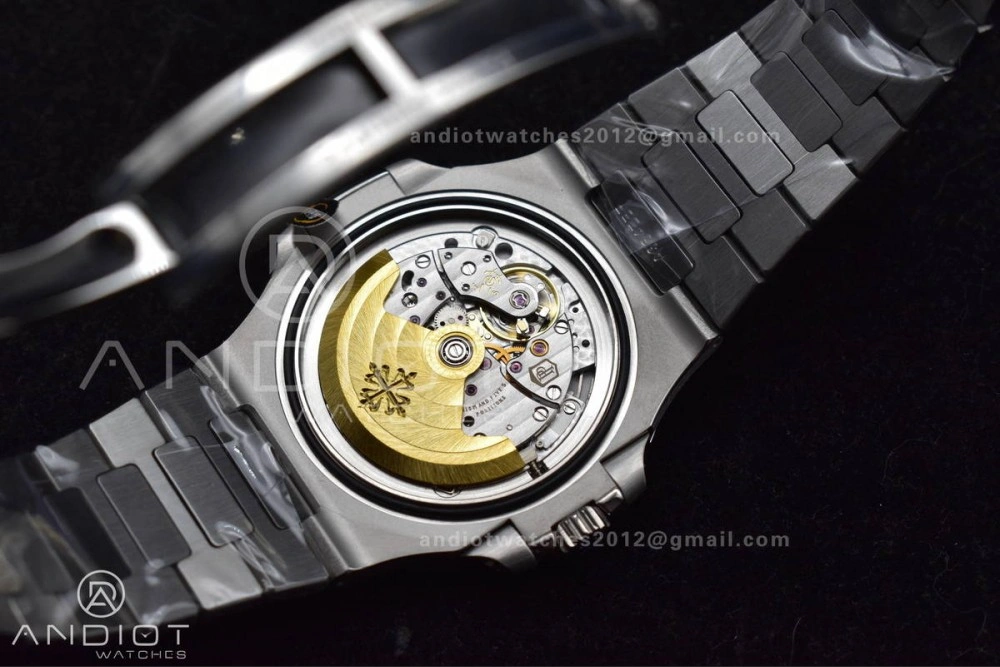 Nautilus 5711 1A 3KF 1:1 Best Edition White Textured Dial on SS Bracelet A324 Super Clone V2