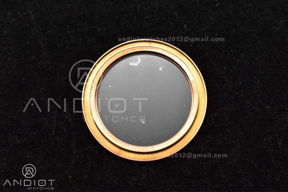 Nautilus 5711 1R RG 3KF 1:1 Best Edition Brown Textured Dial on RG Bracelet A324 Super Clone V2