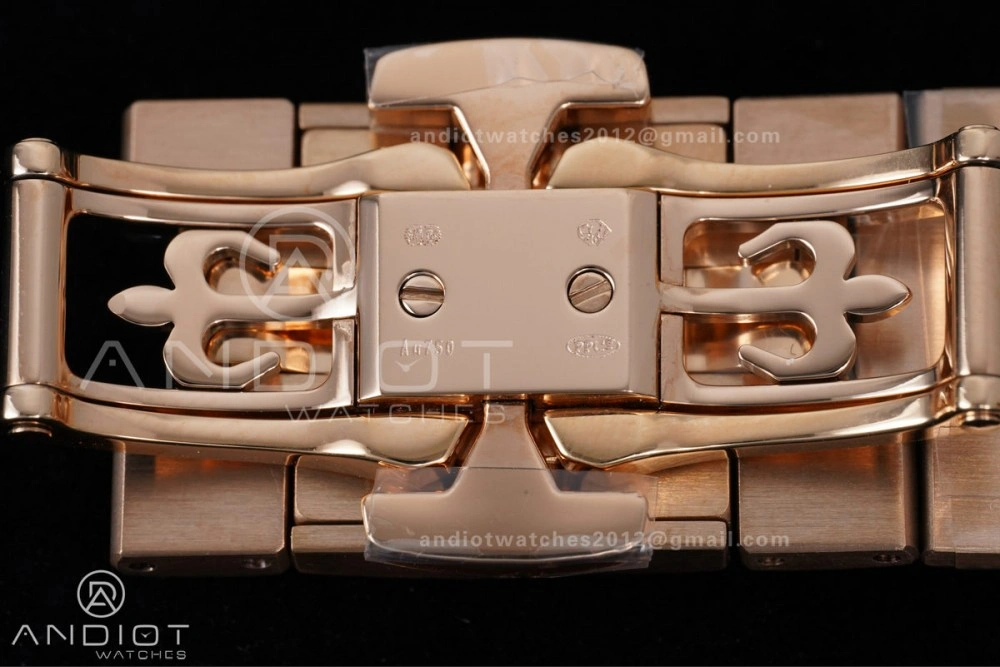 Nautilus 5712 RG PPF 1:1 Best Edition Brown Dial on RG Bracelet A240 Super Clone V4