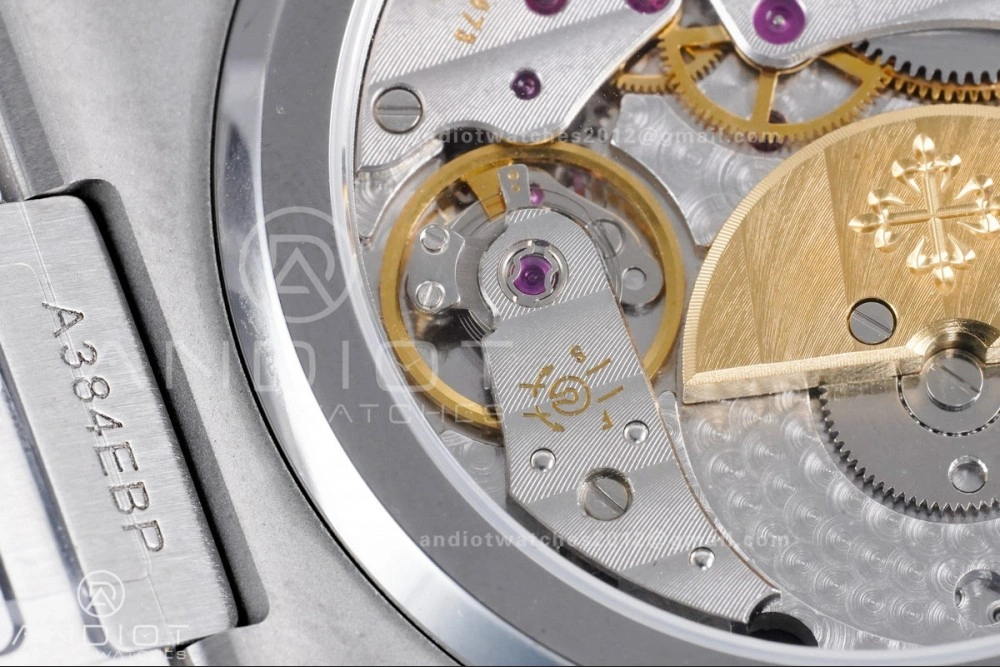 Nautilus 5712 SS PPF 1:1 Best Edition Blue Dial on SS Bracelet PPF240 Super Clone V4