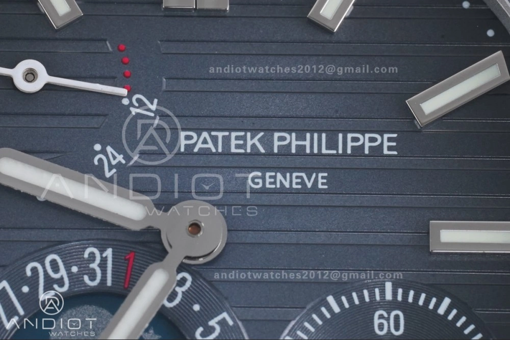 Nautilus 5712 SS PPF 1:1 Best Edition Blue Dial on SS Bracelet PPF240 Super Clone V4