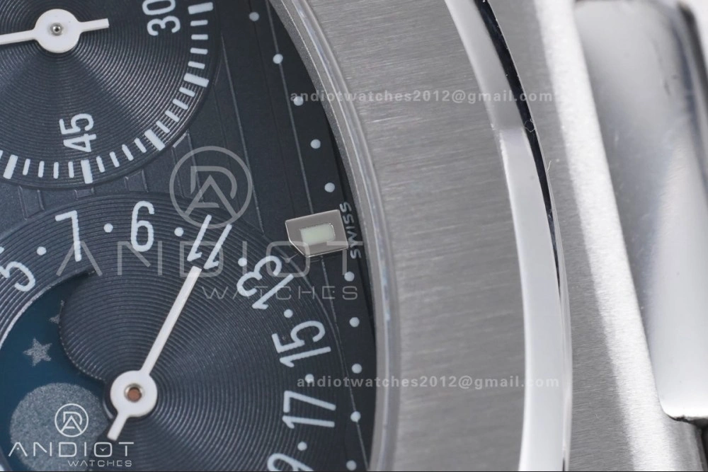 Nautilus 5712 SS PPF 1:1 Best Edition Blue Dial on SS Bracelet PPF240 Super Clone V4