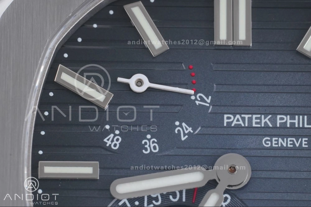 Nautilus 5712 SS PPF 1:1 Best Edition Blue Dial on SS Bracelet PPF240 Super Clone V4