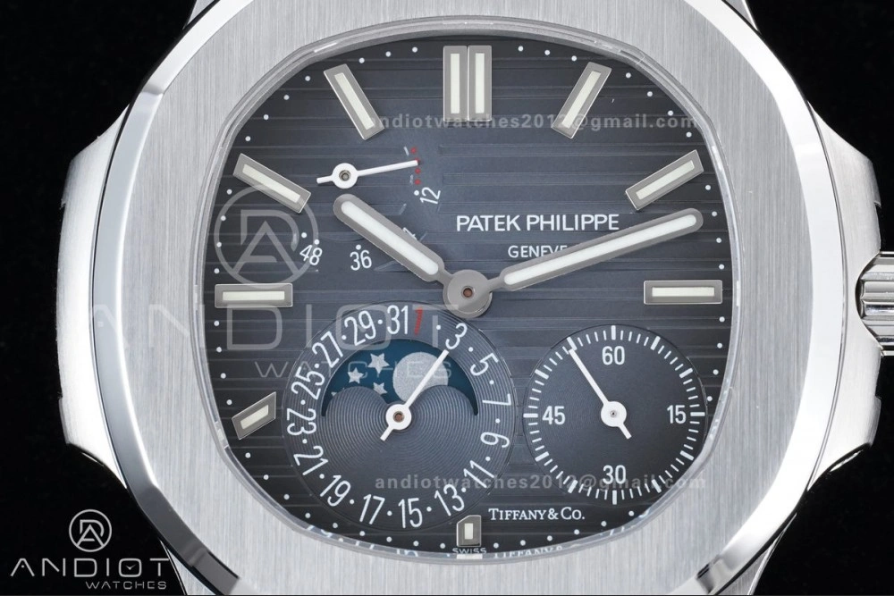 Nautilus 5712 SS PPF 1:1 Best Edition Tiffany Blue Dial on SS Bracelet PPF240 Super Clone V4