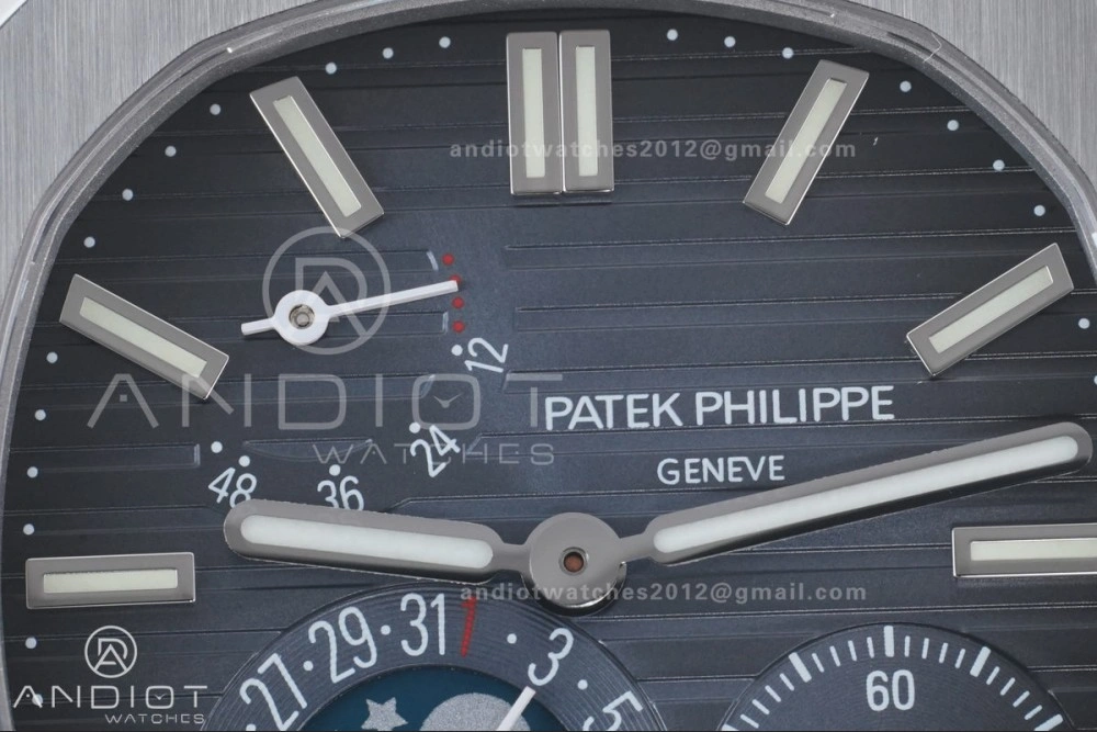 Nautilus 5712 SS PPF 1:1 Best Edition Tiffany Blue Dial on SS Bracelet PPF240 Super Clone V4