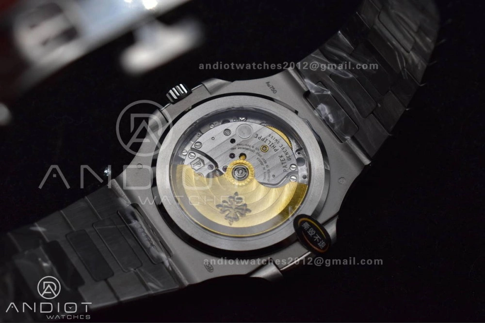 Nautilus 5811 1A 3KF 1:1 Best Edition Blue Textured Dial on SS Bracelet A330 Super Clone