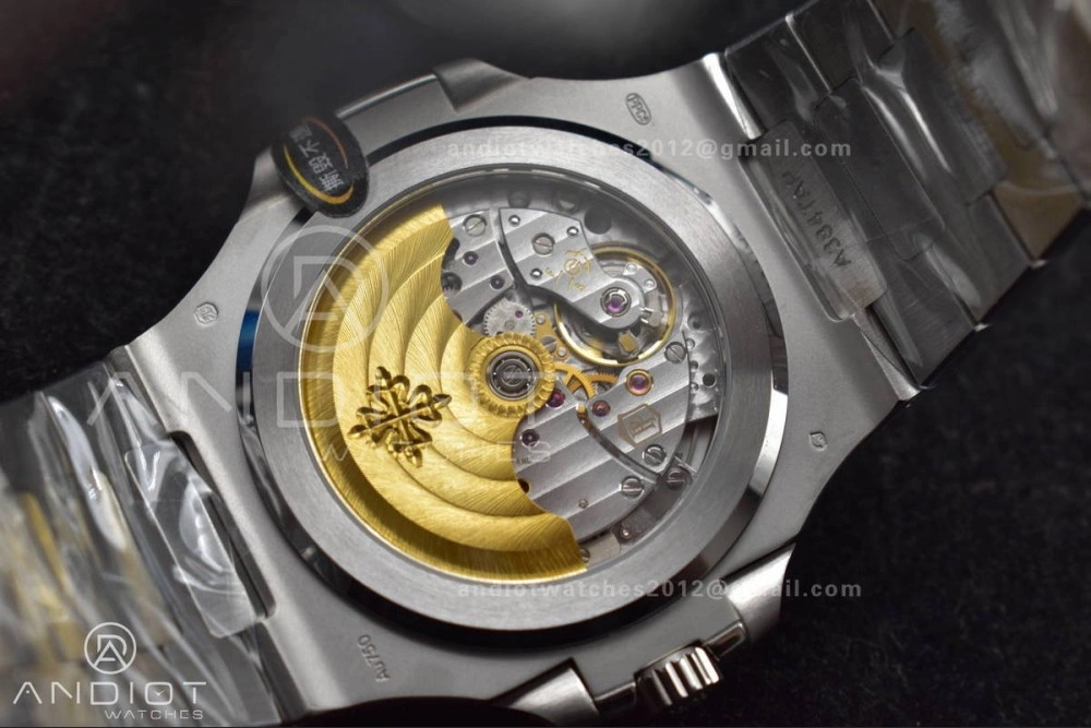 Nautilus 5811 1A 3KF 1:1 Best Edition Blue Textured Dial on SS Bracelet A330 Super Clone